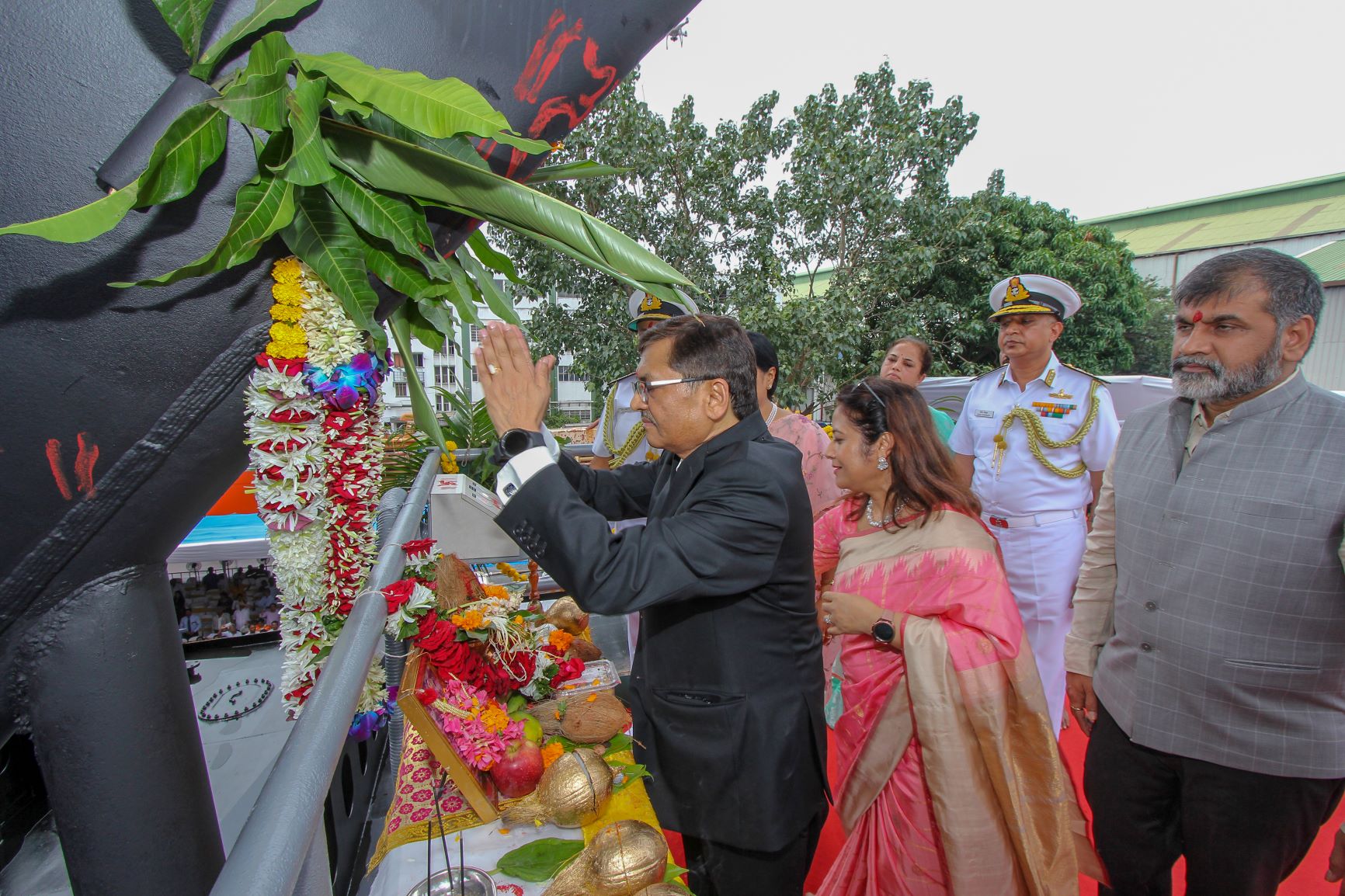 Launching Ceremony of Taragiri (Y-12653) Third Advanced Stealth Frigate of P17A-11th Sep 2022123